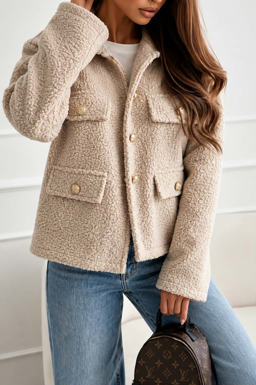 Veste bouclette