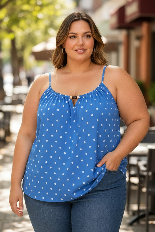 Debardeur motif pois