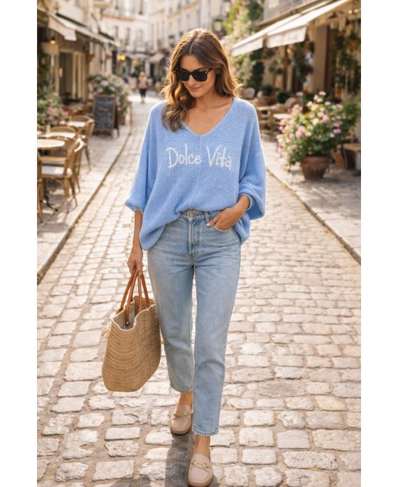 PULL OVERSIZE DOLCE VITA