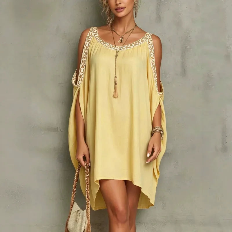 Robe à Bretelles Bohémienne
