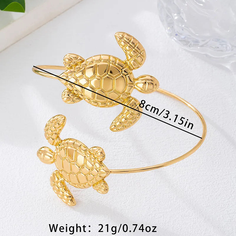 Bracelet De Bras Motif Étoile De Mer En Alliage Électrolytique Pour Style Marin Parfait Pour La Plage