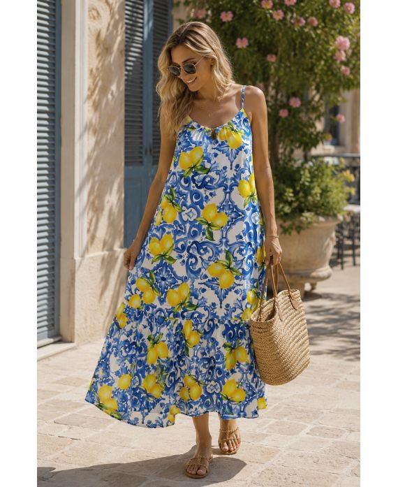 Robe Longue Imprimée