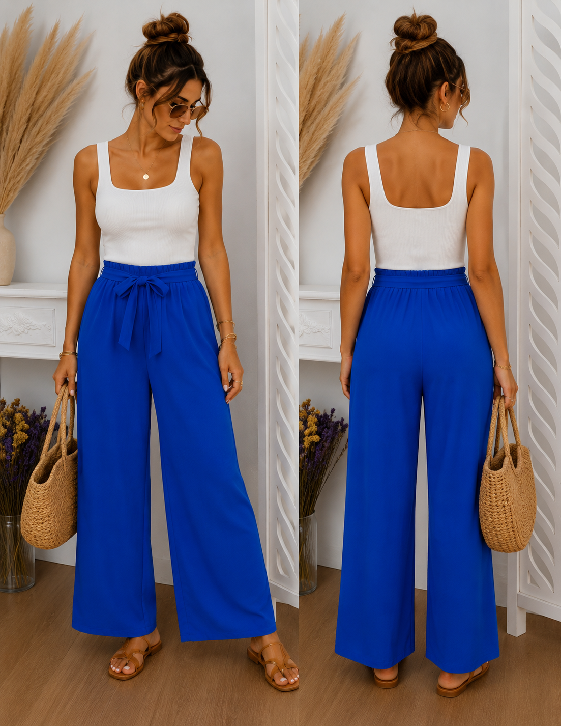 Pantalon Fluide à Nouer