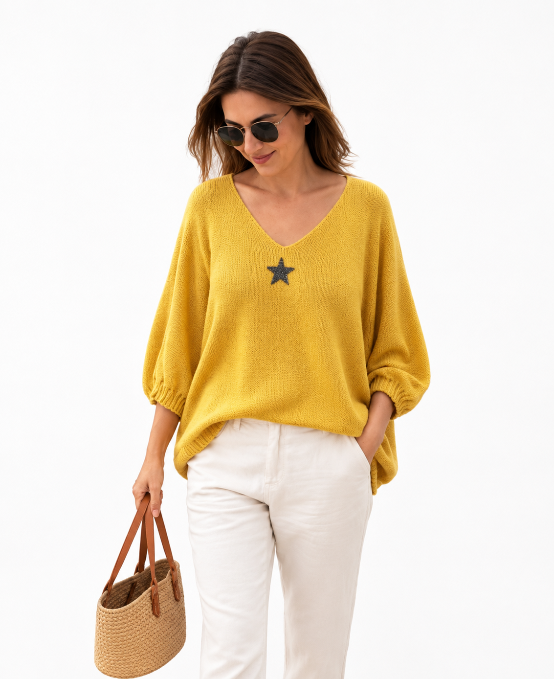 PULL LOOSE MAILLE ETOILE