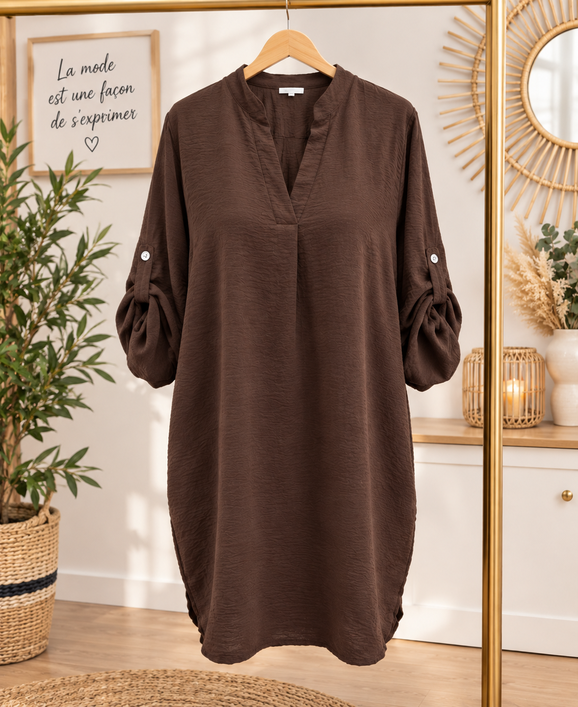 Robe tunique fluide
