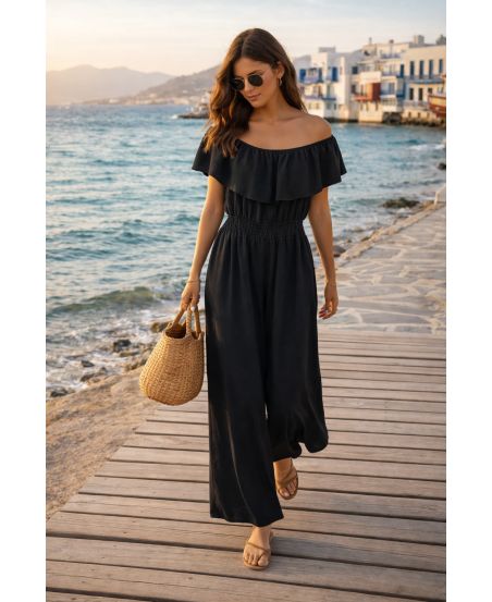 Combinaison Pantalon Bardot