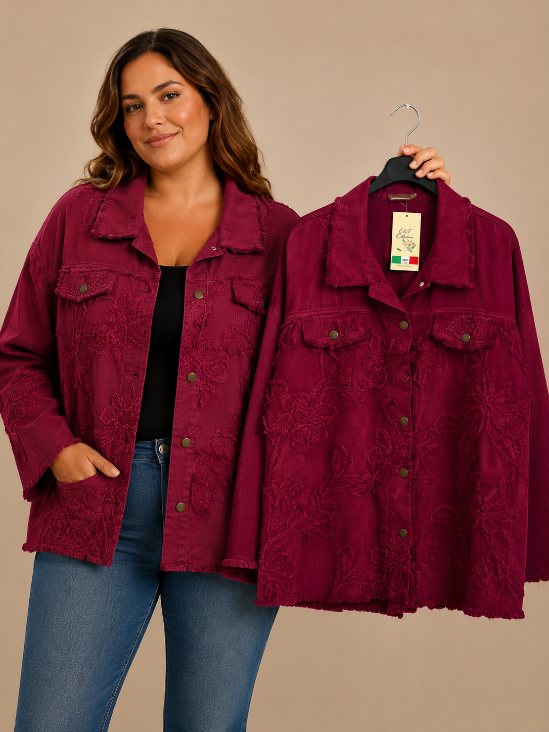 Veste en coton