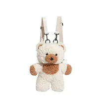 Sac À Dos Pour Enfants Automne Hiver, Ours En Peluche, Dessin Animé, Voyage, École Maternelle