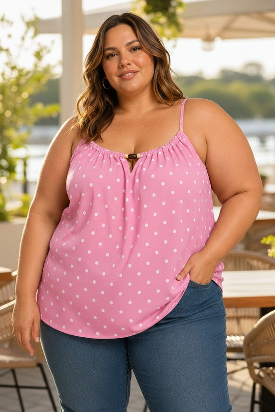 Debardeur motif pois