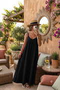 Robe Longue en Gaze de Coton – Élégance Bohème