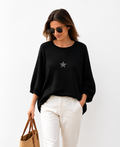 PULL LOOSE MAILLE ETOILE