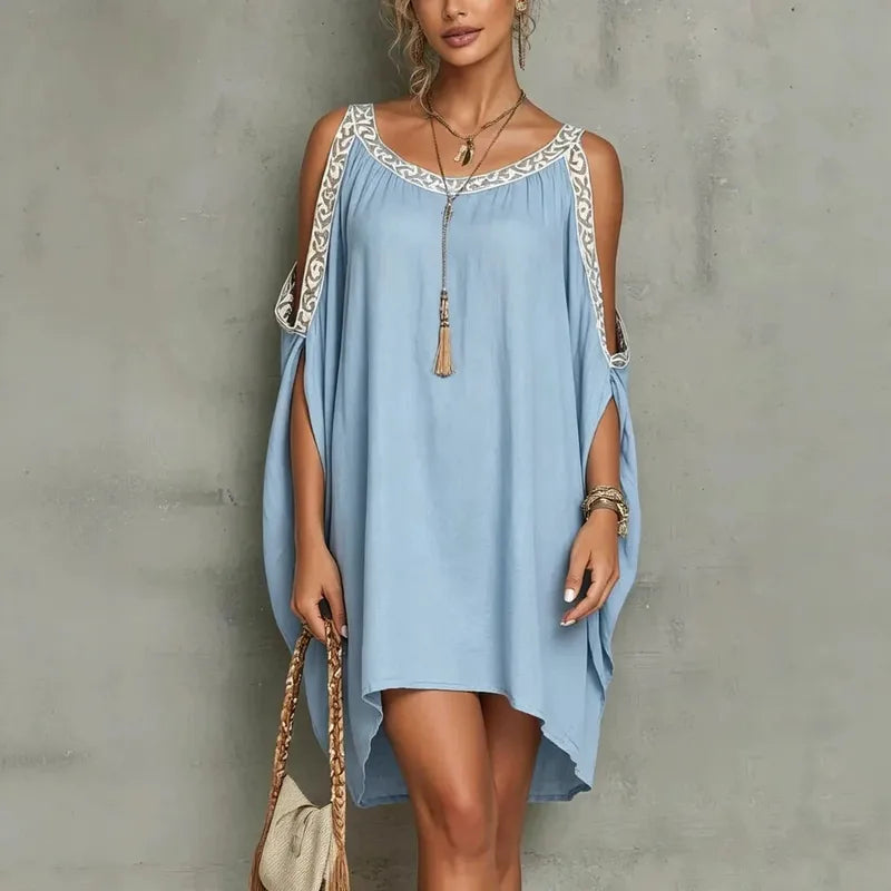 Robe à Bretelles Bohémienne