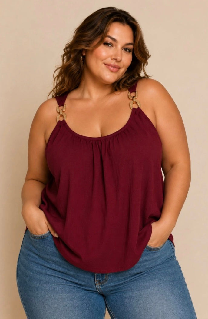 Débardeur Grande taille glamour