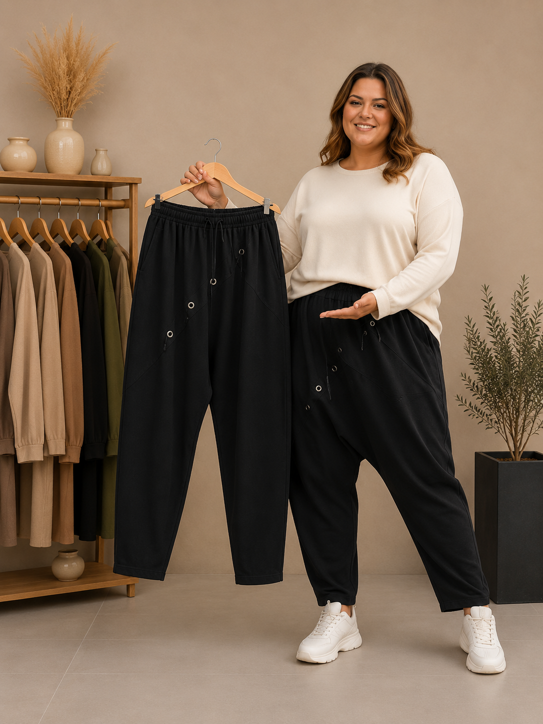 Pantalon sarouel
