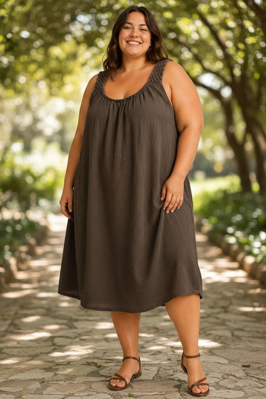 Robe a bretelle