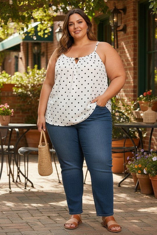 Debardeur motif pois