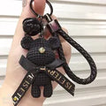 Mignon Ours Résine Métal Unisexe Pendentif De Sac Porte-clés