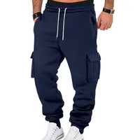 Pantalons Décontractés Homme Unis En Tissu Extensible Quatre Directions, Confection Tricotée Pour Un Confort Optimal