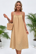 Robe anneaux mi-longue